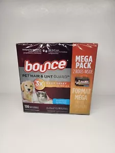 Bounce Pet Hair & Lint Guard Dryer Sheets Mega Pack - Picture 1 of 2