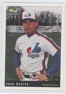 1991 Classic Best Rockford Expos Jose Castro #13