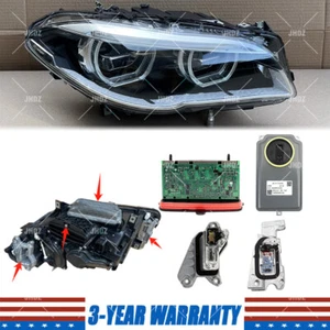 LED Headlight Control Module Set Right For BMW F10 F11 F18 LCI 5 SERIES 2014-16 - Picture 1 of 2
