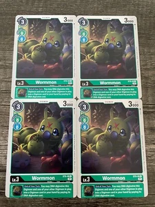 Juego Digimon TCG Wormmon ST9-08 C x4 - Imagen 1 de 1