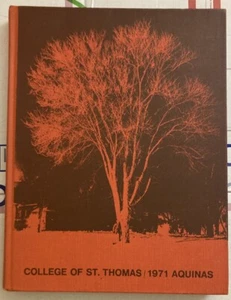 VINTAGE 1971 ST. THOMAS COLLEGE ST. PAUL MN MINNESOTA THE AQUINAS JAHRBUCH - Bild 1 von 14