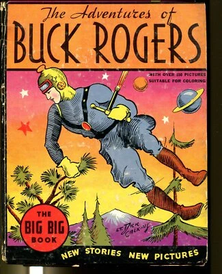 Adventures of Buck Rogers #4057 1937-Big Little Books-Nowlan-Calkins-VG+ - Image 1 of 3