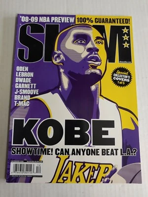 SLAM Magazine Kobe Bryant Showtime Can Anyone Beat LA? December 2008 Lakers RARE - Image 1 of 2