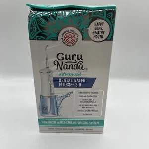GuruNanda Advanced Dental Water Flosser 2.0 with UV Mode Cordless, Damaged box - Picture 1 of 5
