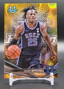 2022-23 Bowman's Best U Mark Mitchell Gold Lava Refractor /75 #46 Duke