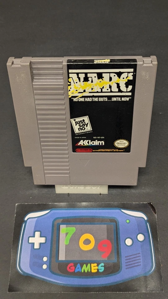 NARC (Nintendo Entertainment System, 1990) NES Cart Only — 第 1/1 张图片