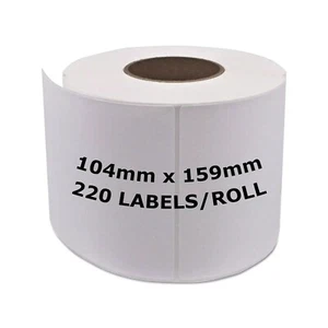 50 Roll Compatible Dymo 4XL SD0904980 S0904980 Large Shipping Labels 104x159 - Picture 1 of 1