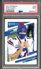 201 Donruss Josh Allen Variation PSA 9 Mint #225