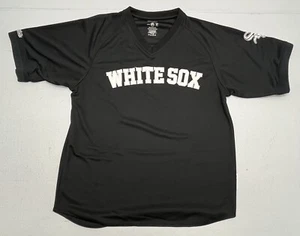 Stitches MLB Chicago White Sox Trikot Herren Large schwarz mit silbernen Akzenten B7 - Bild 1 von 12