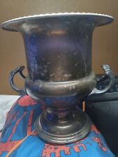 Antique Champagne Urn F B Rogers Silver Co Ice Bucket Rare 1883 Crown Trademark