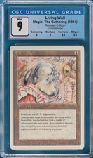 Living Wall Revised MINT Uncommon Graded CGC 9 CARD (3789600040) ABUGames
