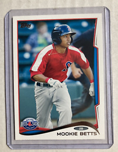2014 Topps Pro Debut #71- MOOKIE BETTS Rookie RC Card.