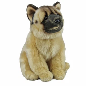 Akita Dog  Plush Toy 9.5"/24cm Stuffed Animal Faithful Friends NEW - Picture 1 of 3