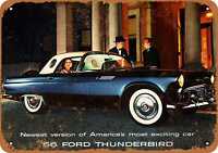 1961 Ford Thunderbird Unmistakably New Pool Vintage Print Ad
