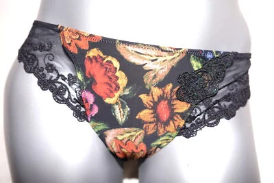 LISE CHARMEL Hüftstring TAnga SPLENDEUR INCA tropical schwarz 40 NEU - Bild 1 von 2