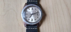 Vintage Pierce Diver 200 meters Gray Dial 2178/7 Automatic Cal ETA 2472 -1960s - Picture 1 of 6