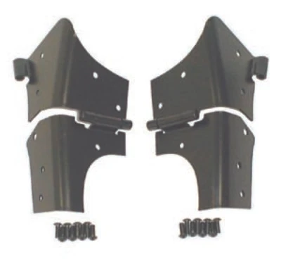Bisagras de parabrisas Rugged Ridge negras para Jeep Wrangler TJ 97-06 Foto 1 de 4