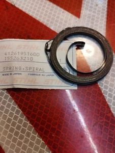 Genuine STIHL FS48 FS52 FS56 FS66 Recoil Rope Spring 4126 195 1600 - Picture 1 of 3