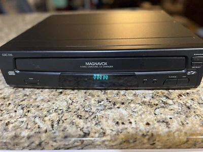 Magnavox CDC725 5 Disc Carousel Cd Changer (Working) No Remote - Image 1 of 4