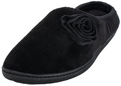 Zueco para mujer ISOTONER terciopelo rosalie con rosa Foto 1 de 1