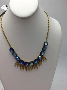 $49.50 J Crew Shooting Stars Gold Tone Necklace #103 - Picture 1 of 8