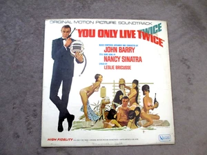 YOU ONLY LIVE TWICE '67 LP Soundtrack 007 James Bond MONO UAL-4155 Nancy Sinatra - Picture 1 of 14
