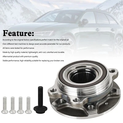 Buje de cojinete de rueda delantera 8K0407625B para Audi A6 RS6 C7 2011-2017 RM Foto 1 de 4