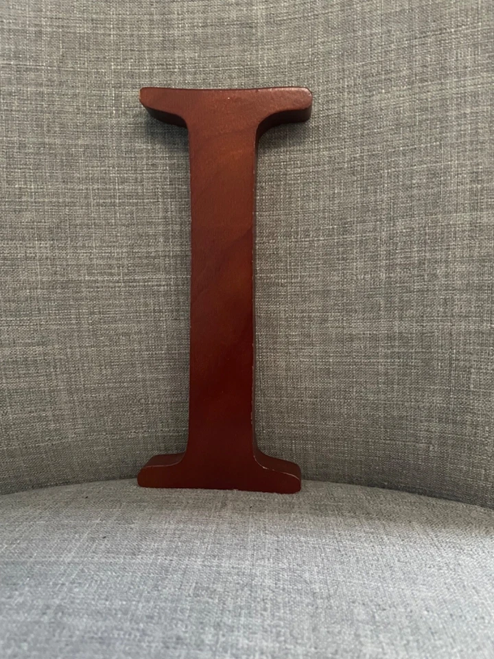 Carta de parede de madeira Pottery Barn Kids 8 polegadas - I - Imagem 1 de 1