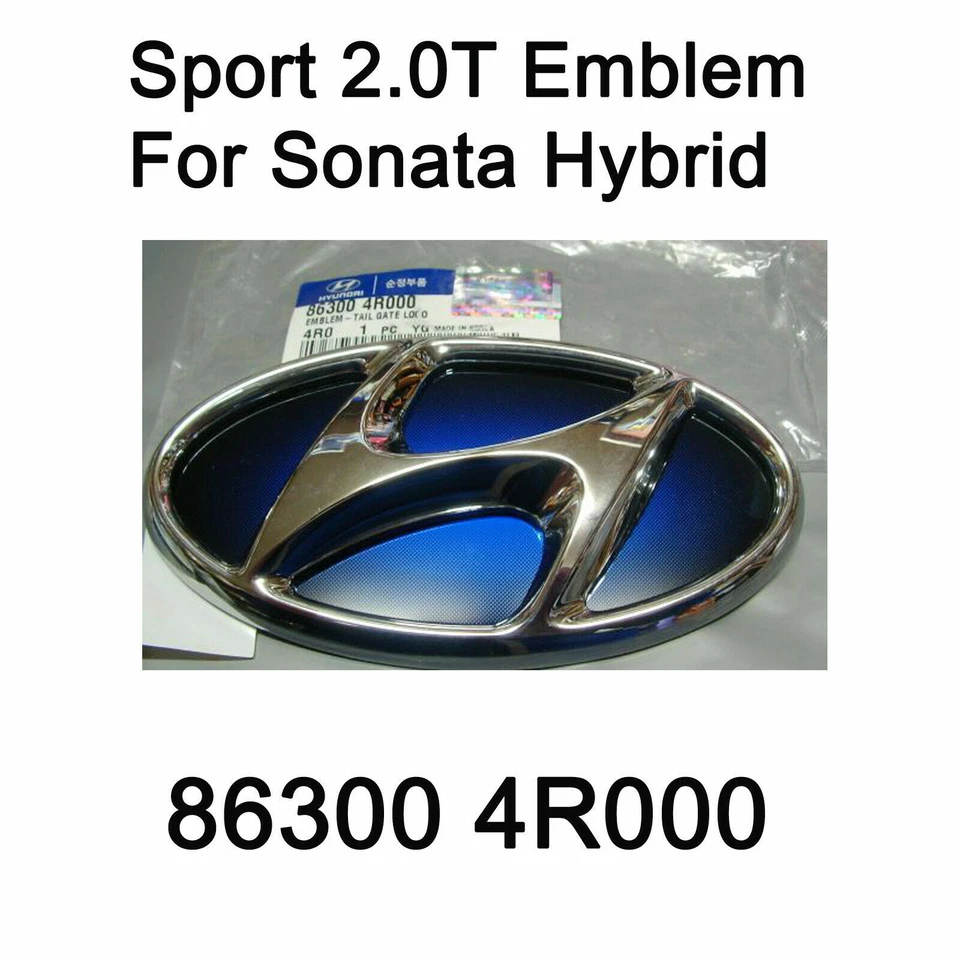 Nuevo emblema con logotipo de parrilla delantera 863004R000 para Hyundai Sonata Hybrid 2011-2014 Foto 1 de 1