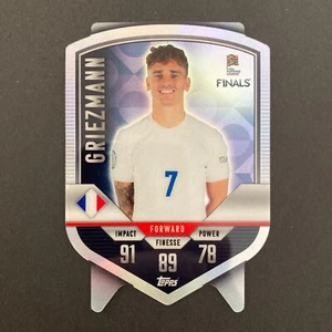 Antoine Griezmann 2022-23 Topps Match Attax Road to UEFA Finals Chrome Shield - Picture 1 of 7