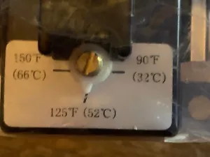 481620 Obere T-Stat 2 Elemente Warmwasserbereiter Steuerung - Bild 1 von 6