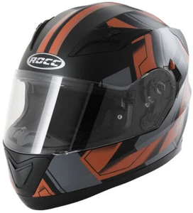 ROCC by BÜSE 412 Helm, Sonnenblende, Schwarz-Rot/Grau, L - Bild 1 von 3
