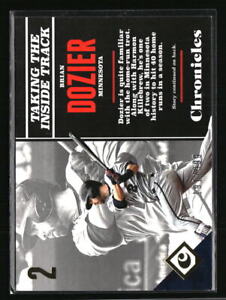 Brian Dozier 2017 Panini Chronicles #91 /999 Baseball Card