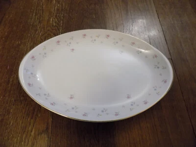 Antigo Prato Oval Amcrest Porção Grande 16" X 10.5" Meito Annette Japão China CE - Imagem 1 de 4