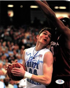 Tyler Zeller signed 8x10 photo PSA/DNA NC Tar Heels Autographed - Picture 1 of 1