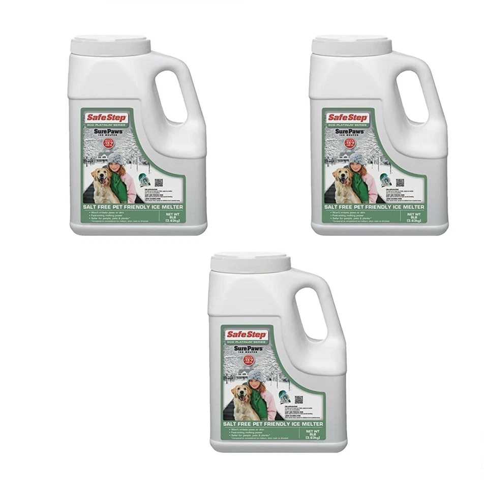 Derretidor de hielo North American Salt 56708 Sure Paws apto para mascotas, botella de 8 libras (Pac Foto 1 de 1