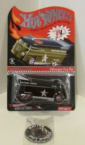 Autobús de arrastre Volkswagen Hot Wheels VW RLC/HWC membresía policía militar línea roja - Imagen 1 de 2