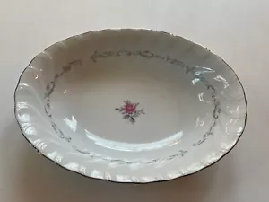Servizio piatti verdure vintage Royal Swirl Fine China Japan ovale 10,5" x 8" - Foto 1 di 4