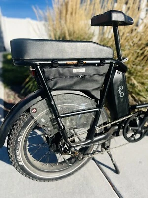 Custom RR-B V2 Ebike Bike Bag Conrad Bags Black Fits Rad Radrunner 1 2 Plus - Image 1 of 4