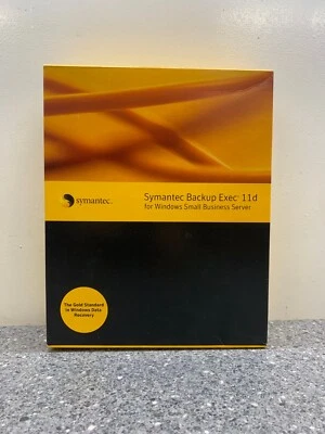 Symantec Backup Exec 11D  Small Business Server - Image 1 of 4