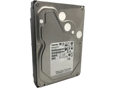 Toshiba 4TB 64MB 7200RPM SATA 6Gb/s 3.5" NAS Hard Drive - MG04ACA400N - Image 1 of 4