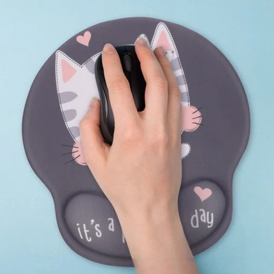  Mousepad Con Poggiapolso Ergonomico Tappetino Per Poggiapolsi Da - Immagine 1 di 4