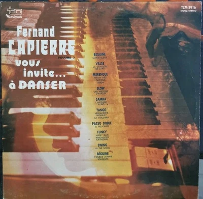 Vinyl LP Fernand Lapierre Vous Invite A Danser VG TCM-2916 Canada Latin Pop - Image 1 of 4