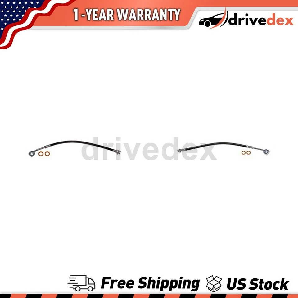 Par de mangueras Dorman - primera parada de línea de freno para Chevrolet Traverse 2009 2010 2011 Foto 1 de 4