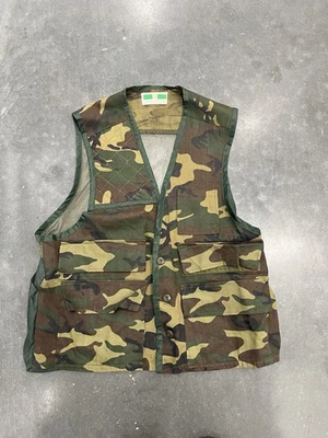 Chaleco de Caza de Pájaros Camuflaje Ropa Deportiva Ganador del Juego Años 70 Adulto Talla L Camuflaje Foto 1 de 2