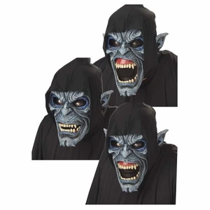 Night Stalker Monster Deluxe Horror Halloween Men Costume Ani-Motion Mask - Picture 1 of 1