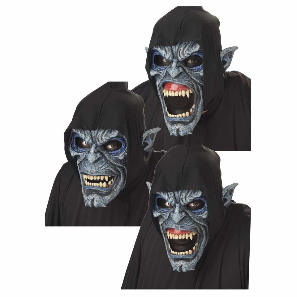 Night Stalker Monster Deluxe Horror Halloween Men Costume Ani-Motion Mask - Image 1 of 1