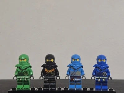 Lego Ninjago Dragons Rising Season One Cole, Jay, Lloyd, and Nya, Used - Image 1 of 4