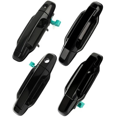 4 peças maçanetas externas dianteiras traseiras esquerda direita compatível com Ford E-250 Econoline - Imagem 1 de 4