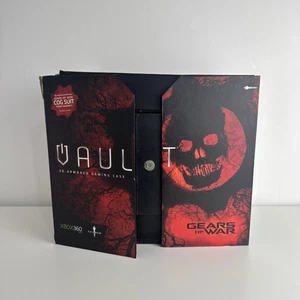 Gears Of War Xbox 360 Slim 3D Armored Gaming Case Vault NEU Verpackung beschädigt - Bild 1 von 10